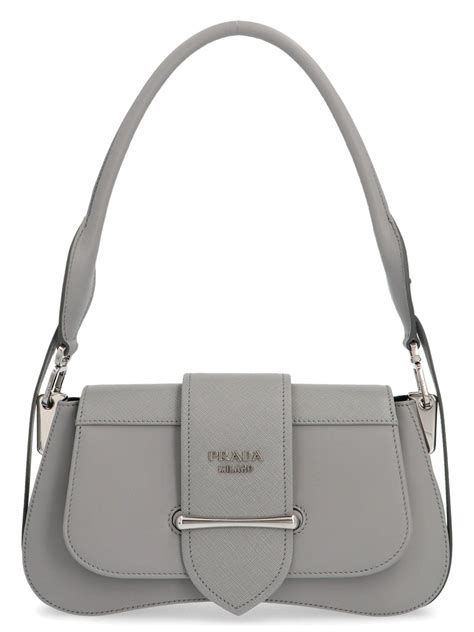 grey prada purse|gray prada handbags.